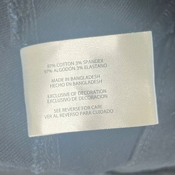 Gap Womens Pants Black Stretch Skinny Size 8 - Picture 9 of 9